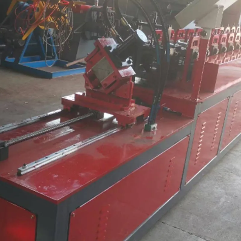 Advertising Steel Gusset Plate Cold Roll Forming Machine